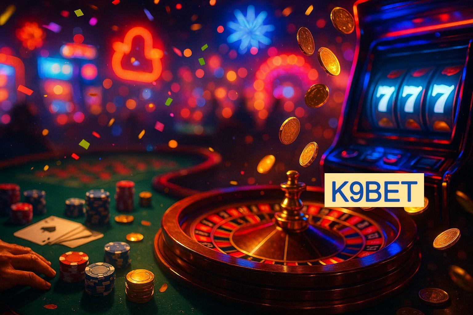 Jogos emocionantes no K9BET
